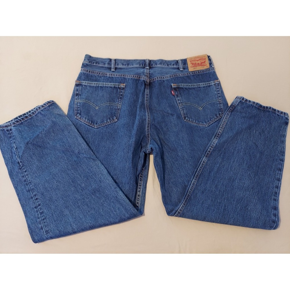 Mens Levis 550 Jeans 42x32 40x30 Relaxed Straight Denim Pants